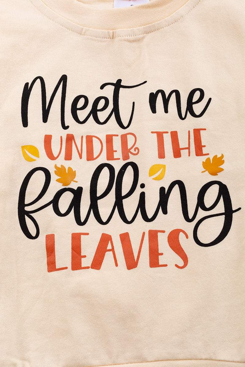 Meet Me Under The Falling Leaves Sweatshirt