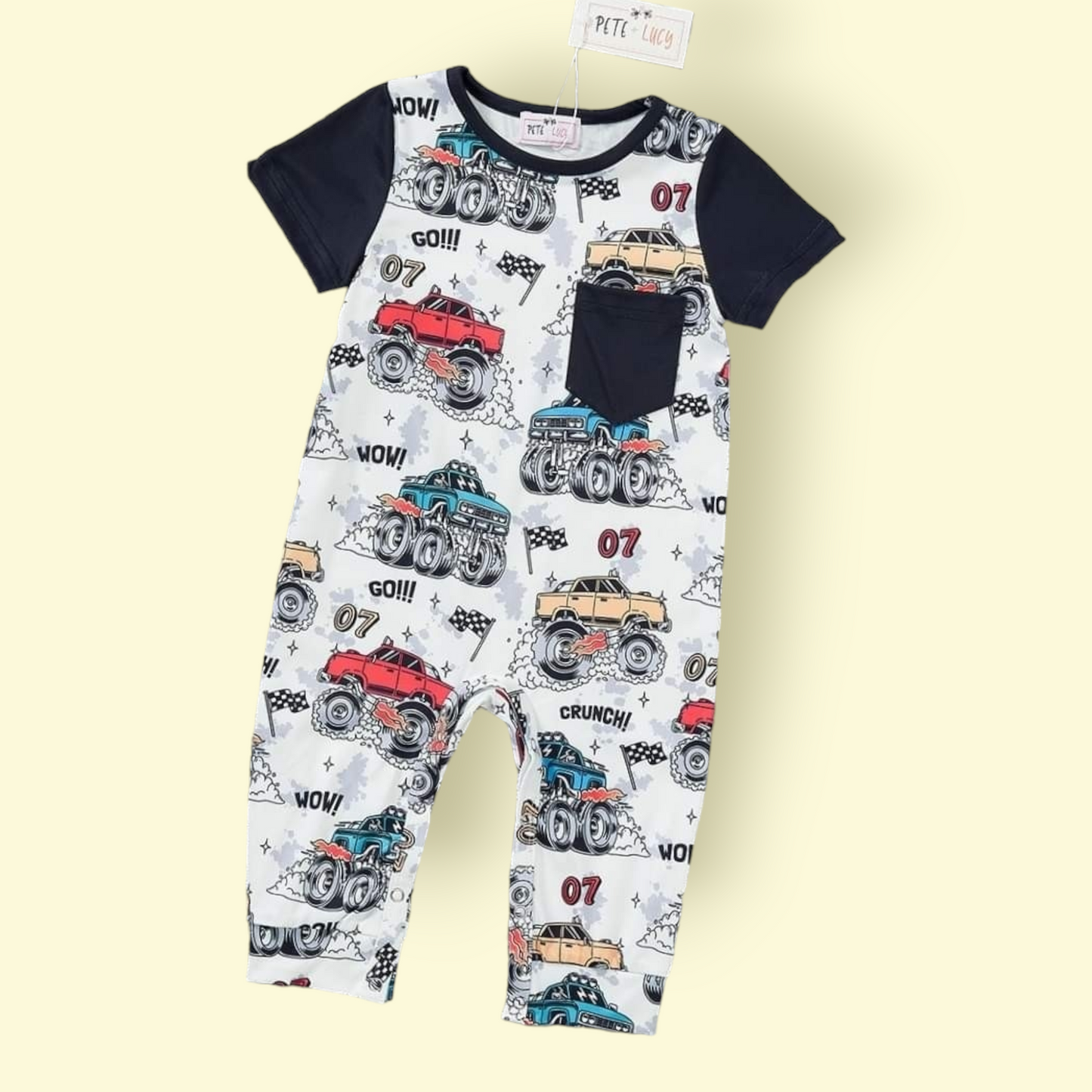 Mud Mayhem Boy Romper