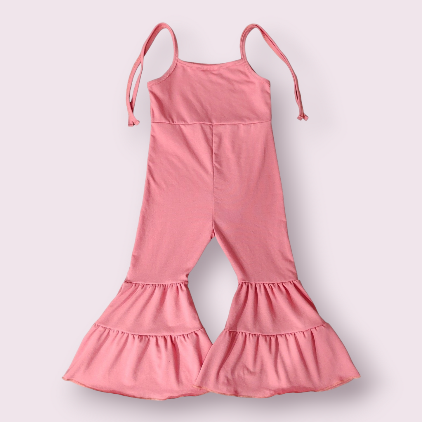 Pink Bell Pant Jumpsuit
