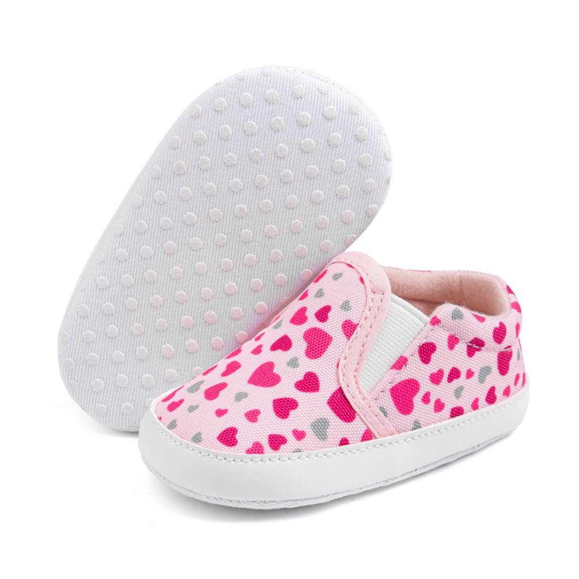 Heart Slip On Baby Shoes