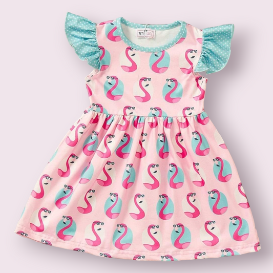 Cool Flamingo Dress