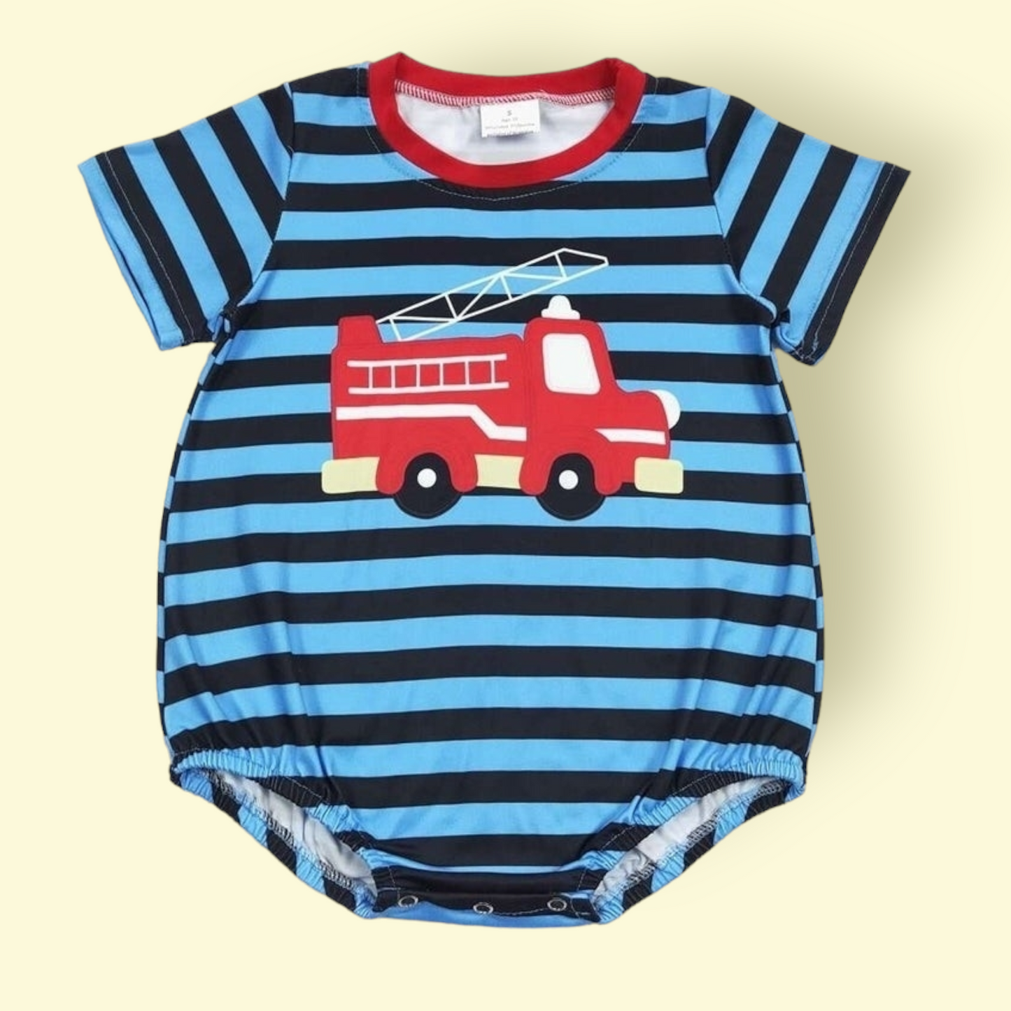 Firetruck Romper