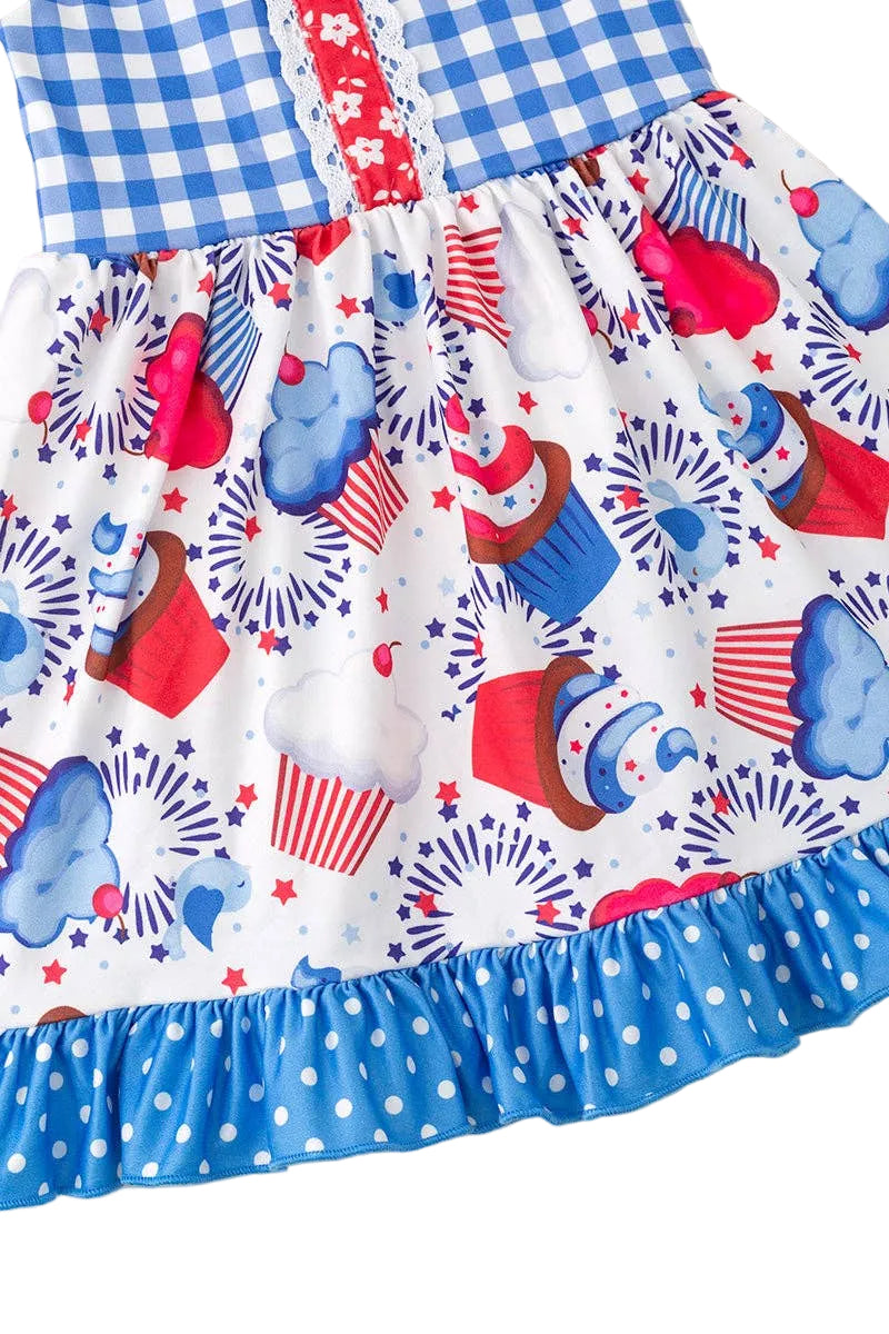 Cupcake Gingham Dress