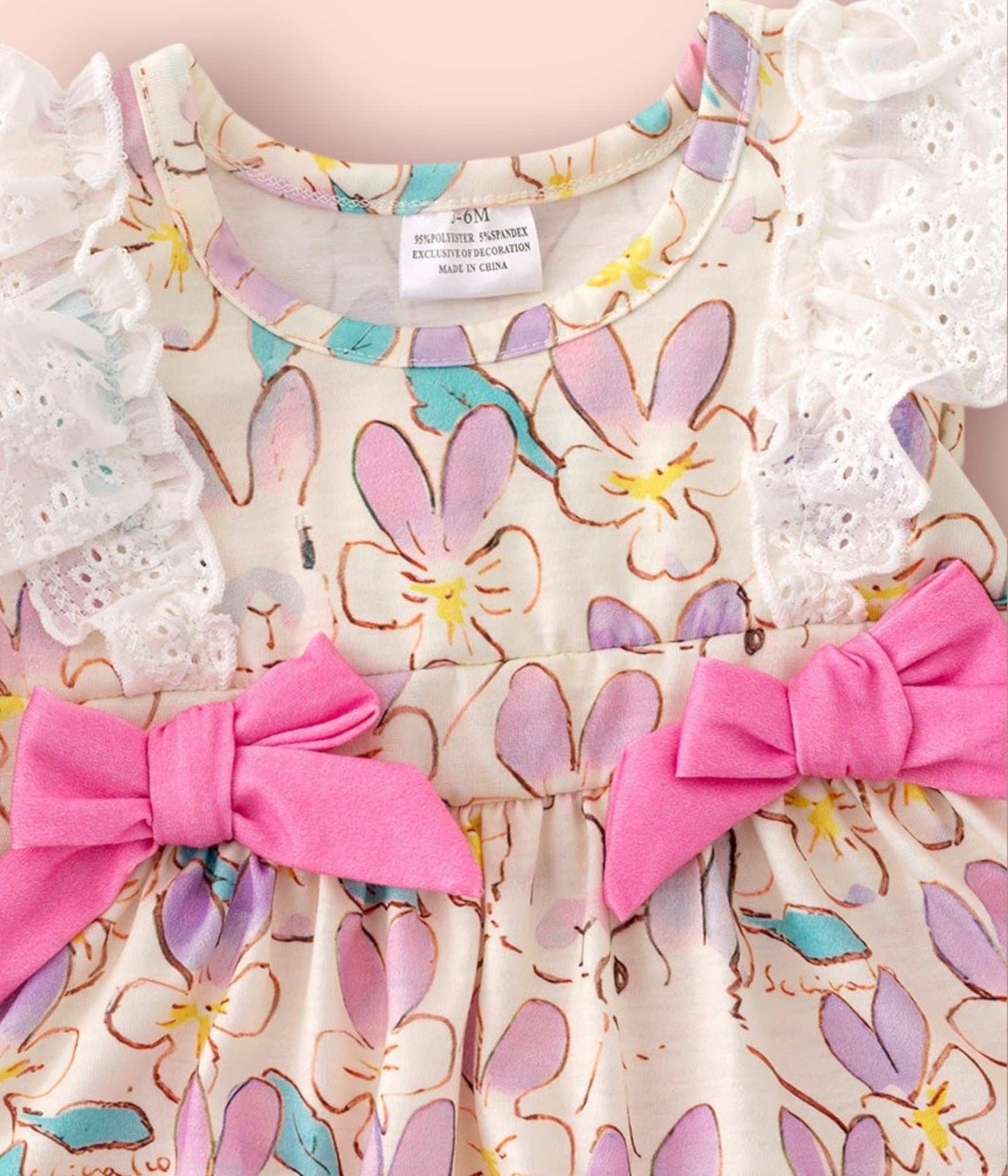Bunny Blooms Romper