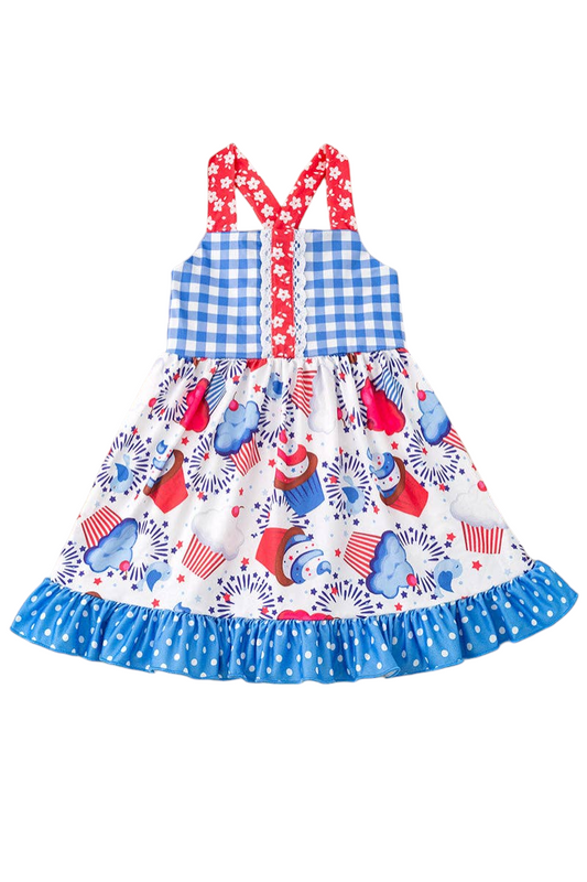 Cupcake Gingham Dress
