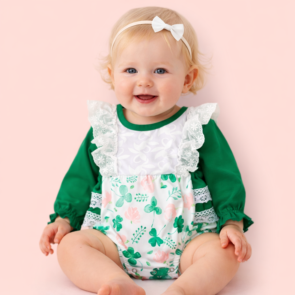 Clover Baby Romper