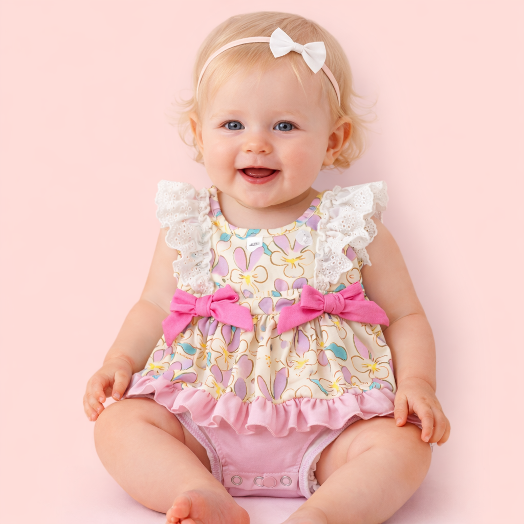 Bunny Blooms Romper